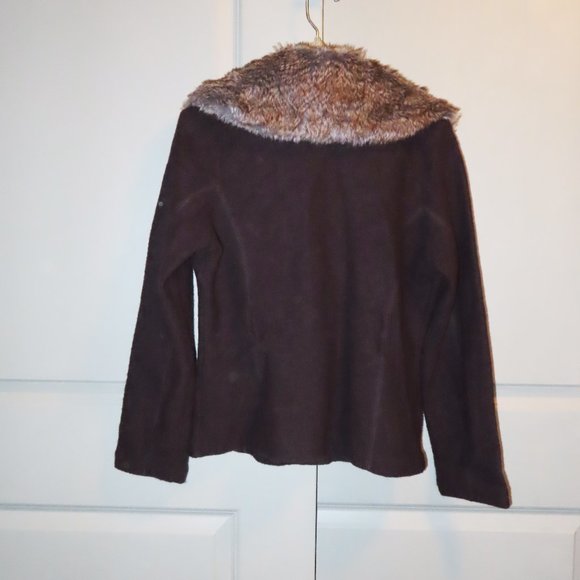 Willi Smith Brown Wool Sweater Jacket - Picture 2 of 5
